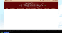 Desktop Screenshot of lahuertadelosnogales.com